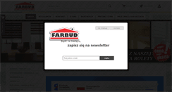 Desktop Screenshot of farbud.pl