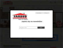 Tablet Screenshot of farbud.pl